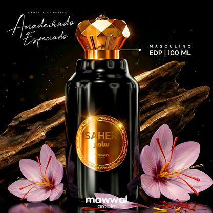 Perfume Mawwal Saher Masculino 100ml Eau de Parfum