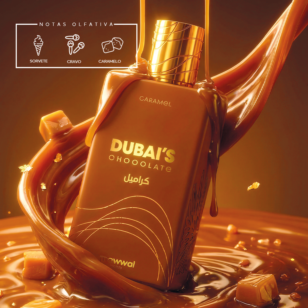 Perfume Mawwal Caramel Unissex 100ml Eau de Parfum