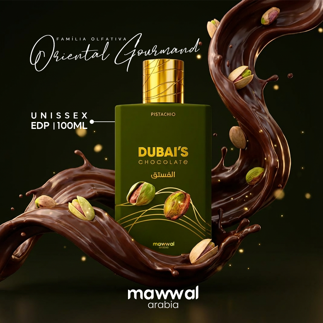 Perfume Mawwal Pistachio Unissex 100ml Eau de Parfum