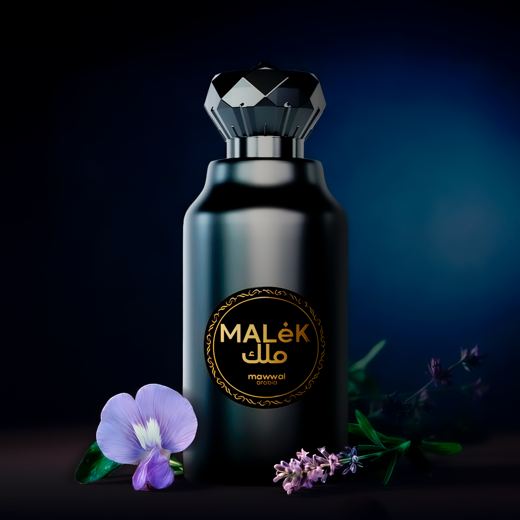 Kit Perfumes Árabes Mawwal Malek Unissex 100ml EDP & Alkawn Unissex 100ml EDP