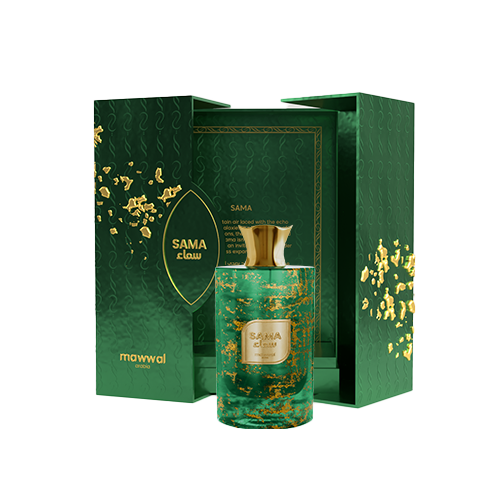 Kit Perfumes Árabes Mawwal Alkawn Unissex 100ml EDP & Sama Masculino 100ml EDP