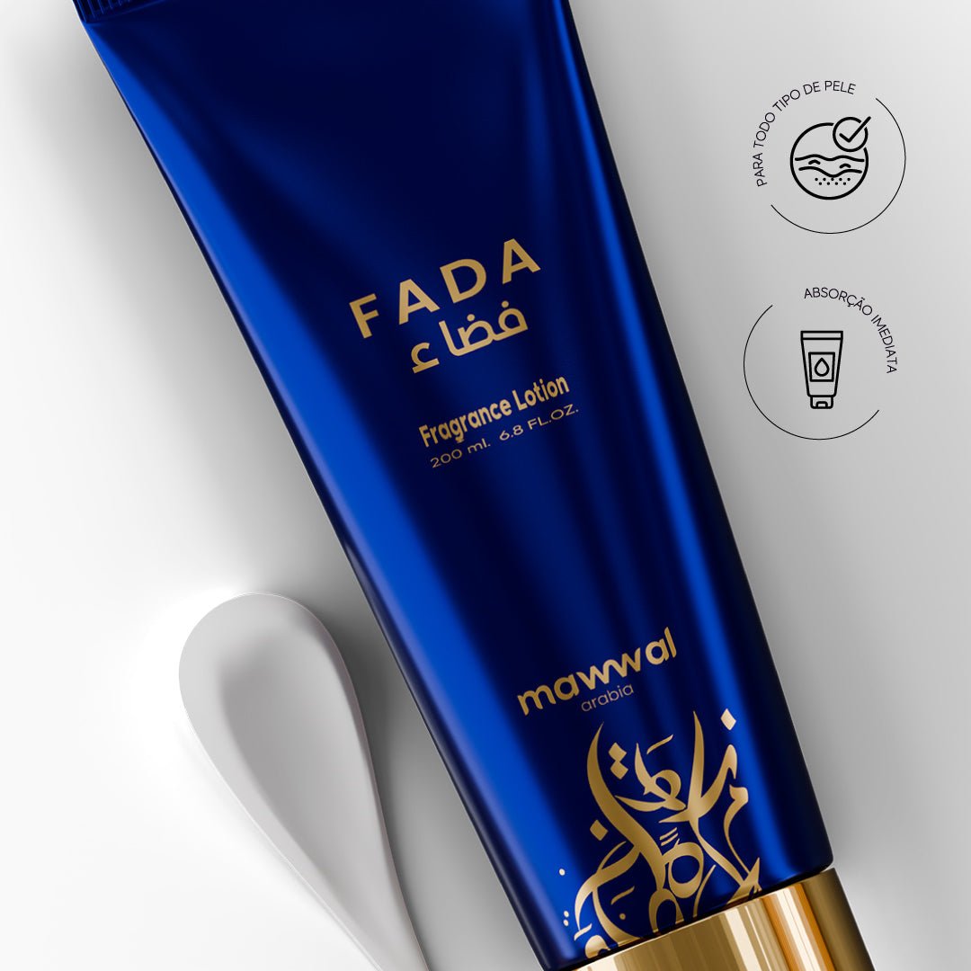 Kit 3 Cremes Hidratantes Mawwal Fada Masculino 200ml - Mawwal Arábia Brasil