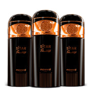 Kit 3 Perfumes Spray Mawwal Sitar Feminino 250ml - Mawwal Arábia Brasil