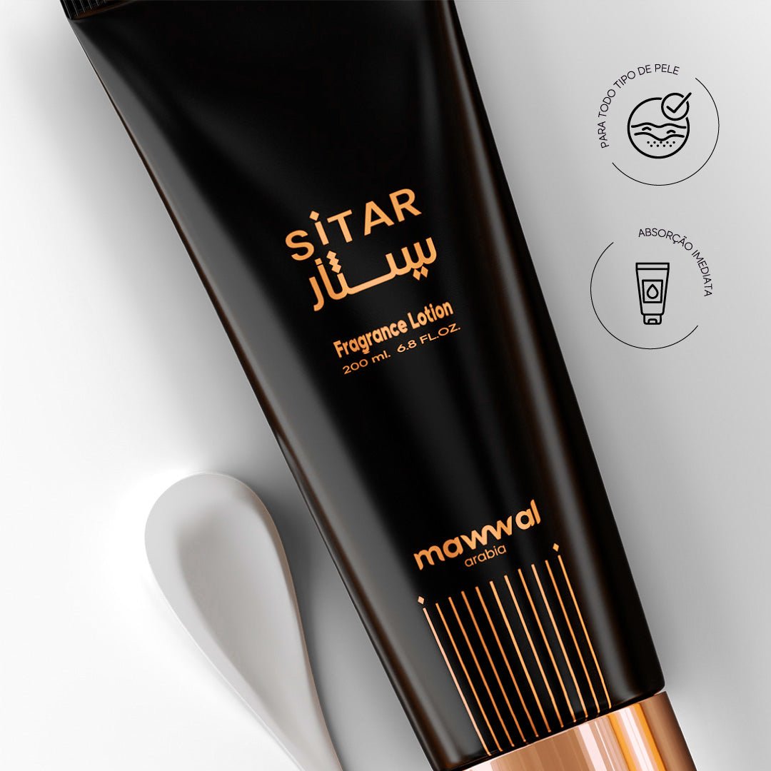 Kit Feminino Sitar Mawwal Arábia – Perfume e Hidratante Corporal - Mawwal Arábia Brasil