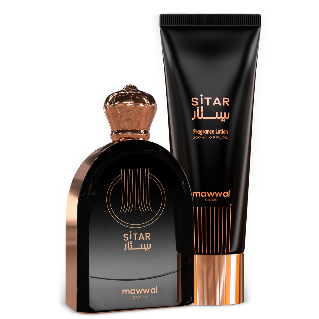 Kit Feminino Sitar Mawwal Arábia – Perfume e Hidratante Corporal - Mawwal Arábia Brasil