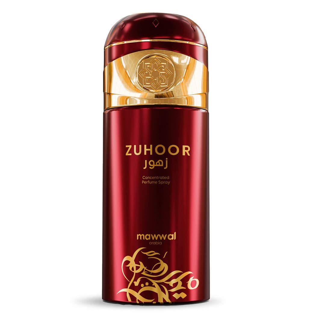 Kit Feminino Zuhoor Mawwal Arábia – Hidratante Corporal e Spray - Mawwal Arábia Brasil