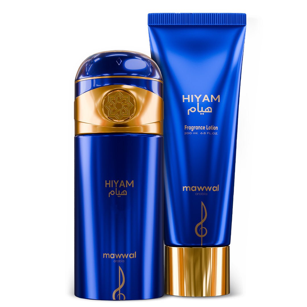 Kit Masculino Hiyam Mawwal Arábia – Spray e Hidratante Corporal - Mawwal Arábia Brasil