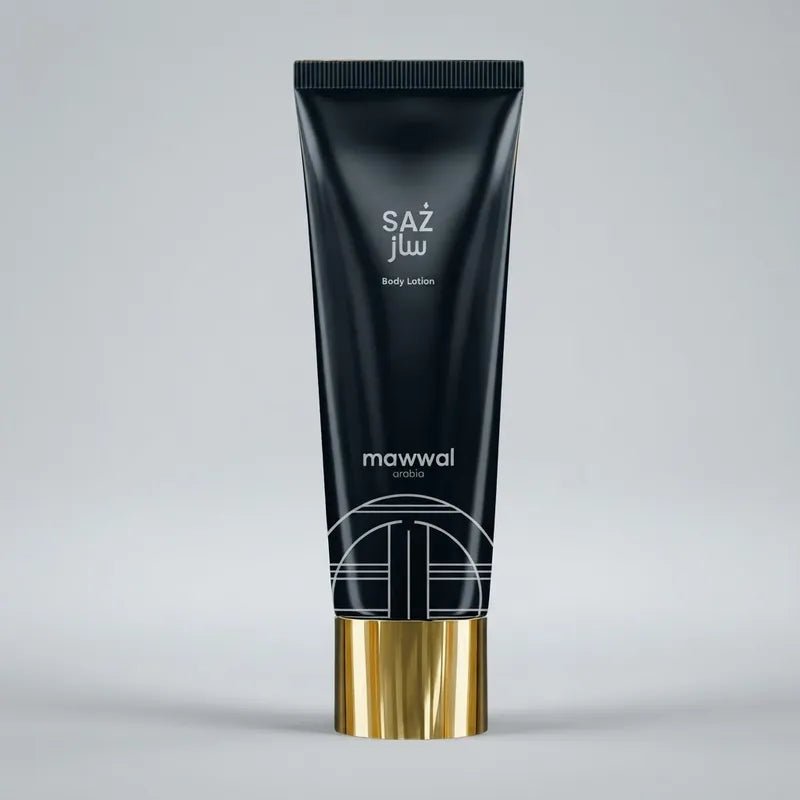 Kit Perfume Árabe Masculino Saz — Perfume + Creme - Mawwal Arábia Brasil