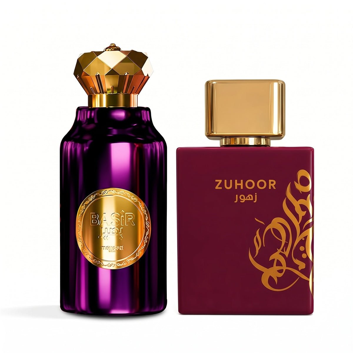 Kit Perfume Árabe Mawwal Ana Castela Basir & Zuhoor Feminino 100Ml EDP - Mawwal Arábia Brasil
