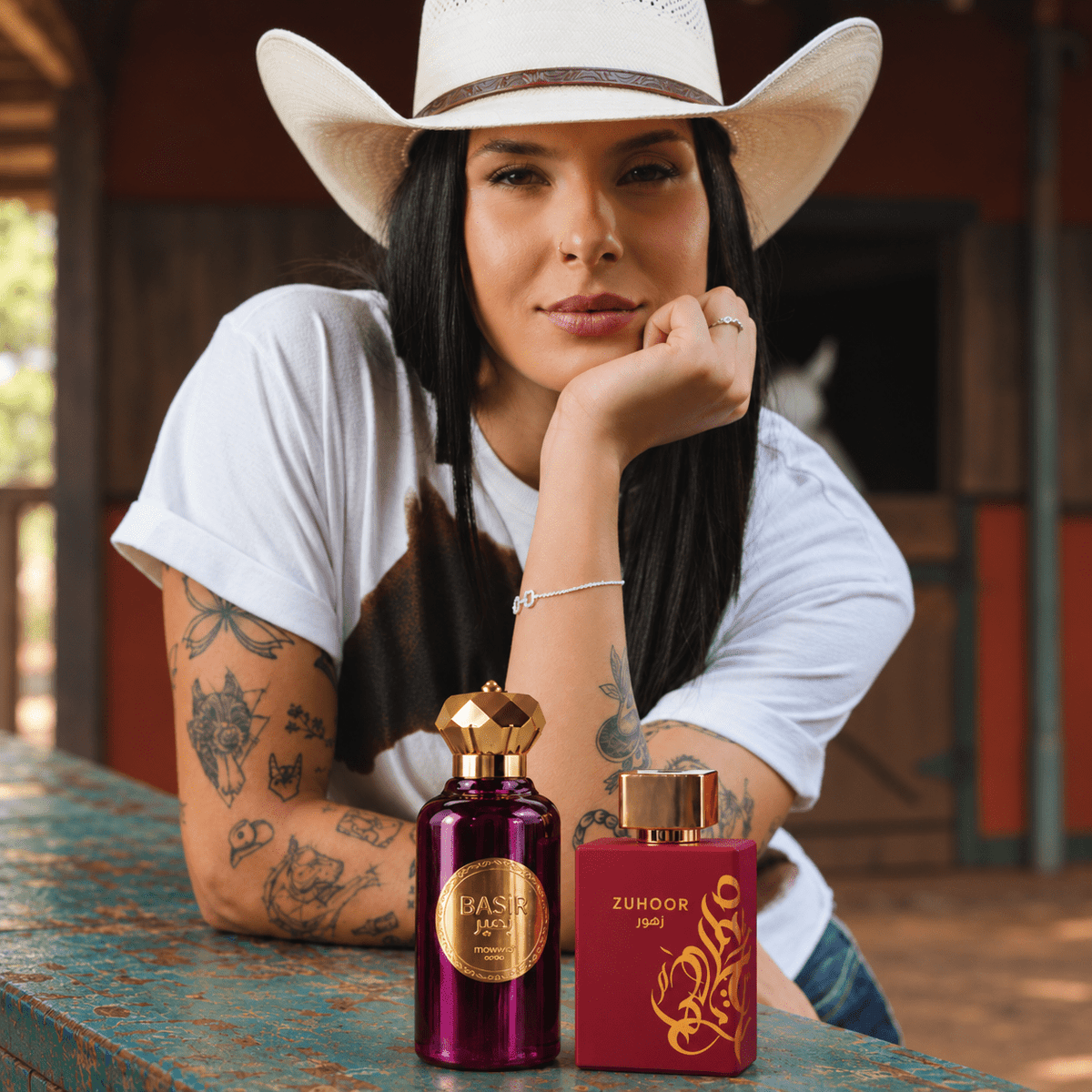 Kit Perfume Árabe Mawwal Ana Castela Basir & Zuhoor Feminino 100Ml EDP - Mawwal Arábia Brasil