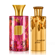 Kit Perfumes Árabes Mawwal Alkawn Unissex 100ml EDP & Mashaer Feminino 100ml EDP - Mawwal Arábia Brasil