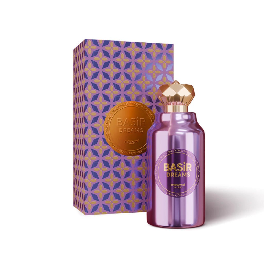 Kit Perfumes Árabes Mawwal Basir Feminino 100ml EDP & Basir Dreams Feminino 100ml EDP - Mawwal Arábia Brasil