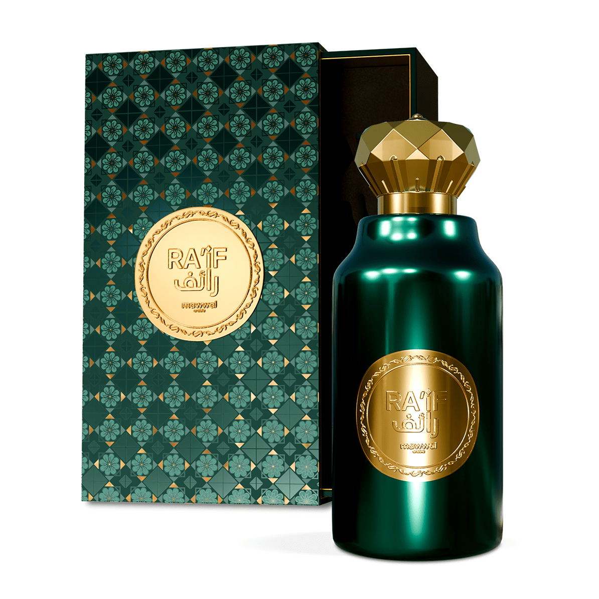 Kit Perfumes Árabes Mawwal Ra'if Masculino 100ml EDP & Basir Feminino 100ml EDP - Mawwal Arábia Brasil