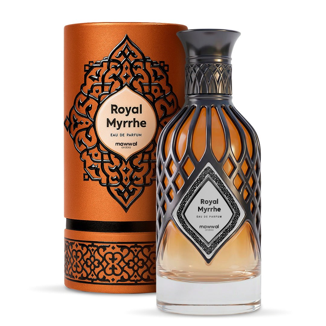 Kit Perfumes Árabes Mawwal Royal Amber, Myrrhe & Spices 100ml EDP - Mawwal Arábia Brasil