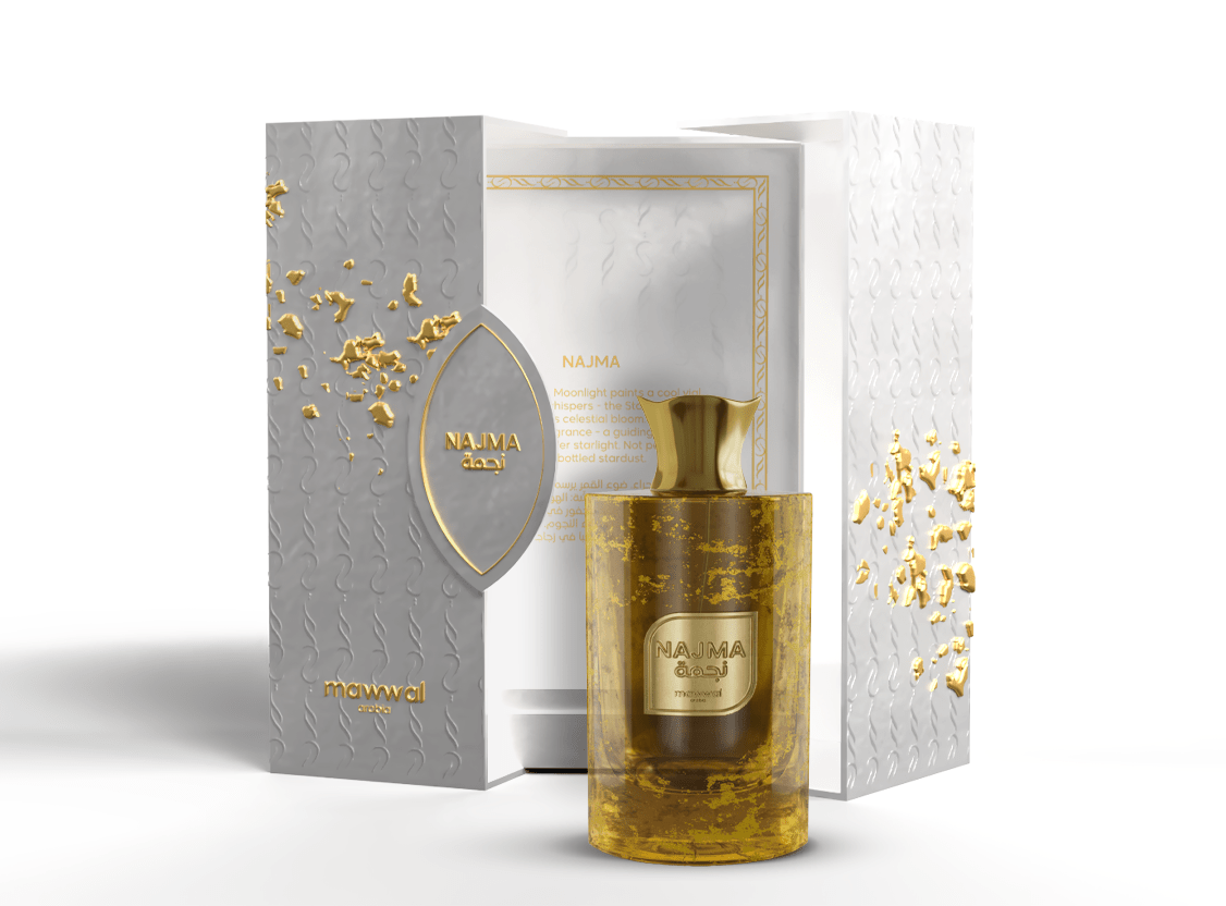 Kit Perfumes Árabes Mawwal Sama Masculino 100ml EDP & Najma Unissex 100ml EDP - Mawwal Arábia Brasil