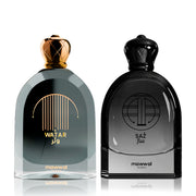 Kit Perfumes Árabes Mawwal Watar Feminino 100ml EDP & Saz Masculino 100ml EDP - Mawwal Arábia Brasil