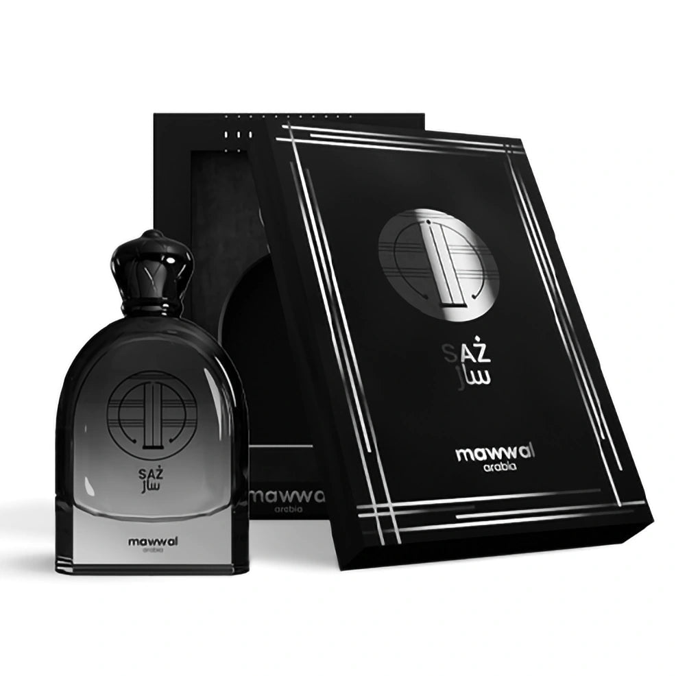 Kit Perfumes Árabes Mawwal Watar Feminino 100ml EDP & Saz Masculino 100ml EDP - Mawwal Arábia Brasil
