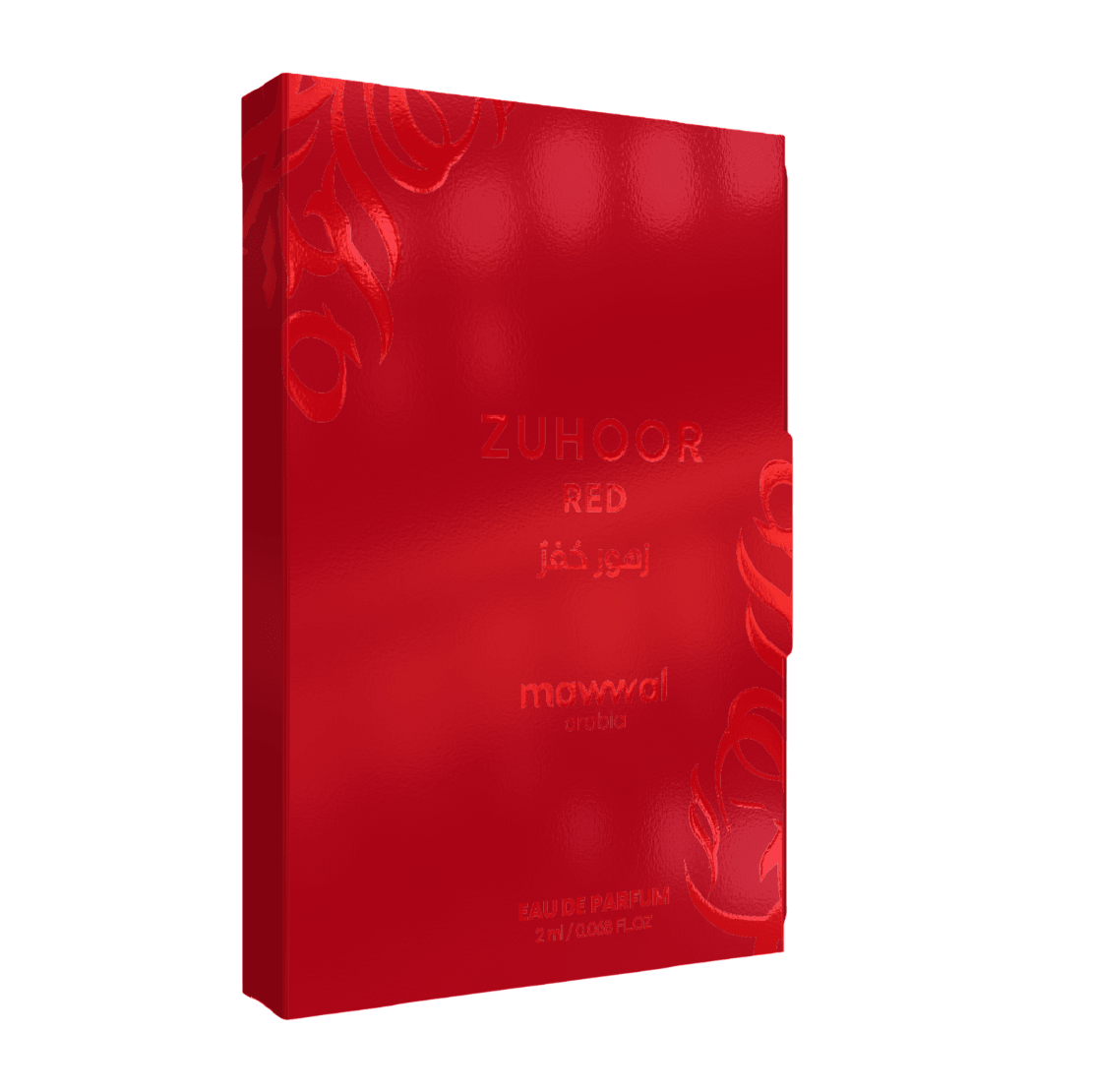 PERFUME MAWWAL ENERGY ZUHOOR RED 2ML AMOSTRA - Mawwal Arábia Brasil
