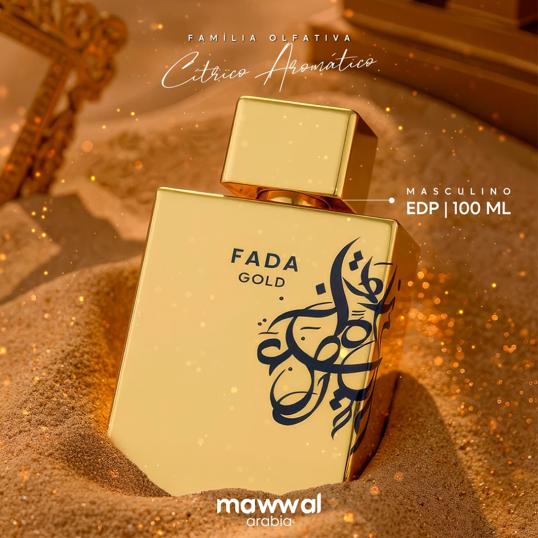 Perfume Mawwal Fada Gold Masculino 100ml Eau de Parfum - Mawwal Arábia Brasil