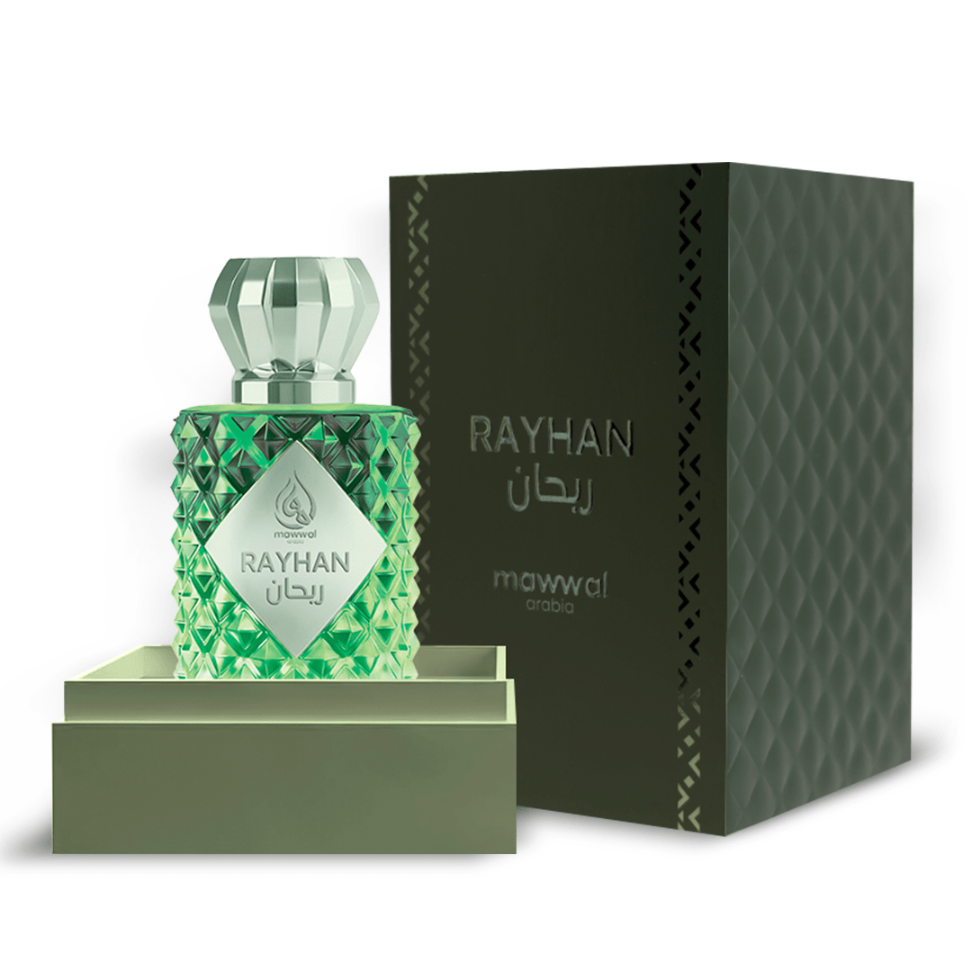 Perfume Mawwal Rayhan Masculino 100ml Eau de Parfum - Mawwal Arábia Brasil