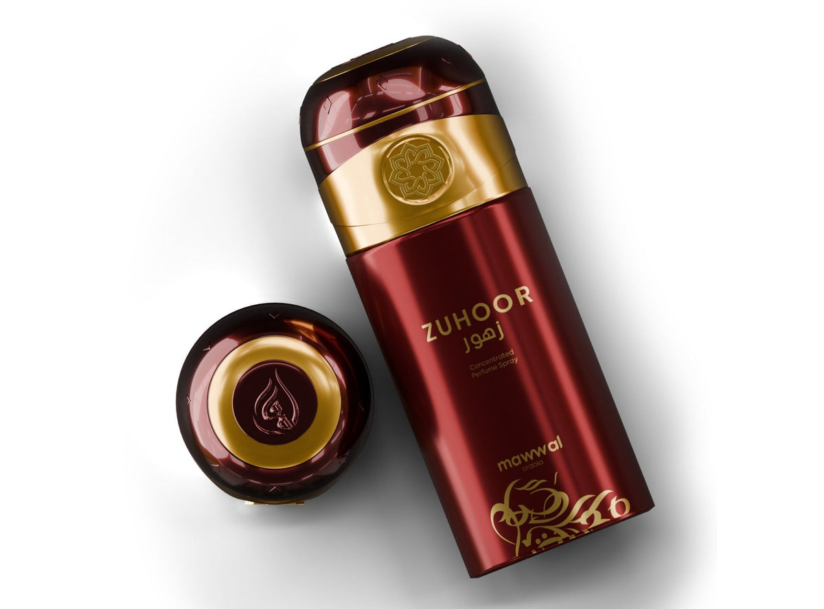Perfume Spray Mawwal Energy Zuhoor Feminino 250ML - Mawwal Arábia Brasil